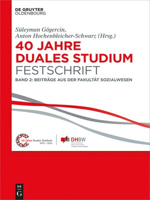 cover image of 40 Jahre Duales Studium. Festschrift